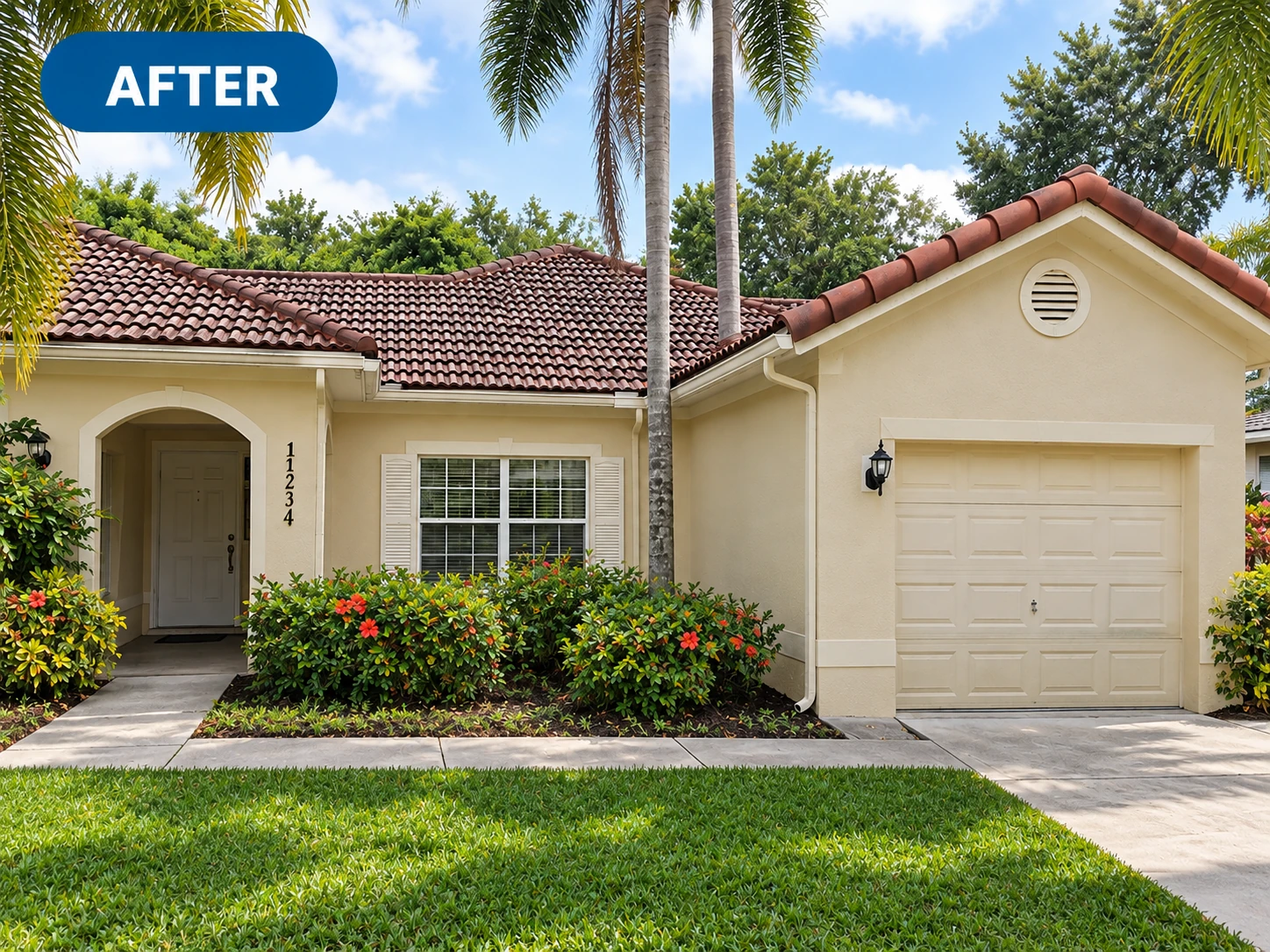 After exterior painting transformation — EVO Boca Raton Painters