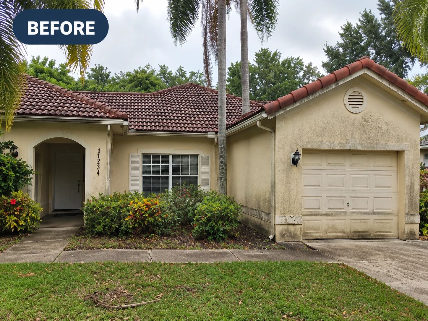 Before exterior painting project — EVO Boca Raton Painters