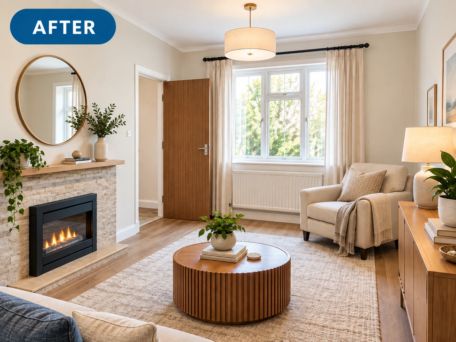 After interior painting transformation — EVO Boca Raton Painters
